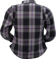 Z1R - Z1R Ashwood Womens Flannel Shirt - 3041-0677 - Purple - Small - Image 2