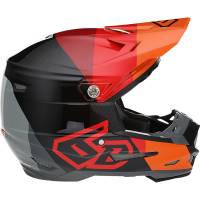 6D - 6D ATR-2 Range Helmet - 12-3124 - Red - X-Small - Image 1