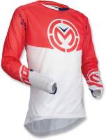 Moose Racing - Moose Racing Sahara Jersey (2018) - 2910-4555 - Red/White - Small - Image 1