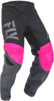 Fly Racing - Fly Racing F-16 Youth Pants - 372-93824 - Neon Pink/Black/Gray - 24 - Image 1