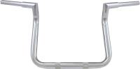 LA Choppers - LA Choppers 1-1/4in. Twin Peak Handlebar - 10in. - Chrome - LA-7368-10 - Image 1