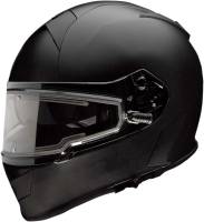 Z1R - Z1R Warrant Solid Snow Helmet with Electric Shield - 0121-1290 - Flat Black - Large - Image 1