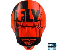 Fly Racing - Fly Racing Formula Vector Cold Weather Carbon Helmet - 73-4414X - Orange/Black - 4XL - Image 3