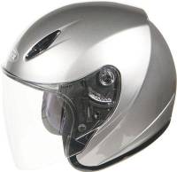 G-Max - G-Max GM17 SPC Solid Helmet - G317195 - Dark Silver Metallic - Medium - Image 1