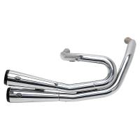 S&S Cycle - S&S Cycle Grand National 2-Into-2 Exhaust Systems without Catalytic Converters - Chrome - 550-0761 - Image 1