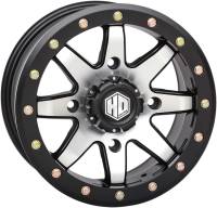 STI - STI HD9 Complock Beadlock Wheel - 14x7 - 4/137 Bolt Pattern - 6+1 Offset - Machined/Matte Black - 14HB908 - Image 1