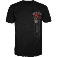 Lethal Threat - Lethal Threat Forever Two Wheels T-Shirt - LT20898-4XL - Black - 4XL - Image 1