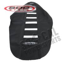 SDG - SDG 6-Rib Gripper Seat Cover - Black/White Ribs - 95940WK - Image 2