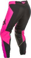 Fly Racing - Fly Racing Lite Race Womens Pants - 372-63809 - Neon Pink/Black - 11/12 - Image 2