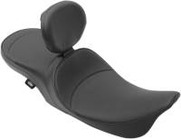 Drag Specialties - Drag Specialties Low Profile Touring Seat with Driver Backrest Provision - Mild Stitch - 0801-1103 - Image 2