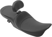 Drag Specialties - Drag Specialties Low Profile Touring Seat with Driver Backrest Provision - Mild Stitch - 0801-1103 - Image 3