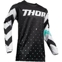 Thor - Thor Pulse Stunner Jersey - 2910-4839 - Black/White - Large - Image 1