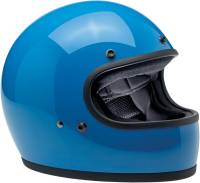 Biltwell Inc. - Biltwell Inc. Gringo Solid Helmet - 1002-129-103 - Gloss Tahoe Blue - Medium - Image 4