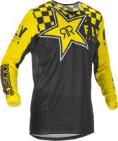 Fly Racing - Fly Racing Kinetic Mesh Rockstar Jersey - 374-318S - Rockstar Black/Red/Yellow - Small - Image 1