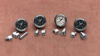 Drag Specialties - Drag Specialties 1 3/4in. Deluxe Liquid-Filled Oil Gauge Kit - L44102-BX14 - Image 2