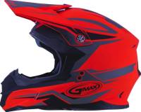 G-Max - G-Max MX86 Revoke Helmet - G3866253 - Matte Orange/Black - X-Small - Image 1
