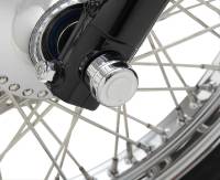 Drag Specialties - Drag Specialties Billet Front Axle Caps - 1in. - Chrome - 0214-0830 - Image 3