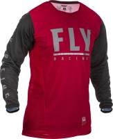 Fly Racing - Fly Racing Patrol Jersey - 373-658L - Maroon/Black - Large - Image 1