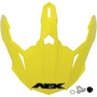 AFX - AFX Peak with Screws for FX-39DS Dual Sport Helmets - Hi-Vis Yellow - 0132-0576 - Image 1