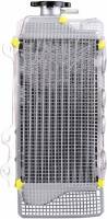 Moose Racing - Moose Racing Mud Radiator Cover - White - 1901-0797 - Image 2