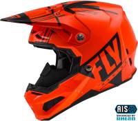 Fly Racing - Fly Racing Formula Vector Cold Weather Carbon Helmet - 73-4414L - Orange/Black - Large - Image 5