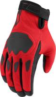 Icon - Icon Hooligan CE Gloves - 3301-4386 - Red - Large - Image 1