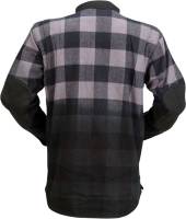 Z1R - Z1R The Duke Flannel Ombre Shirt - 2840-0158 - Gray/Black - Medium - Image 2
