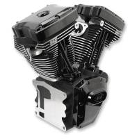 S&S Cycle - S&S Cycle T124LC Series Long Block Engine - Black - 310-0832A - Image 1