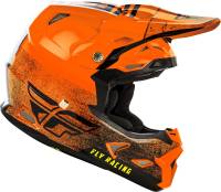 Fly Racing - Fly Racing Toxin MIPS Cold Weather Embargo Helmet - 73-4950L - Neon Orange/Black - Large - Image 4