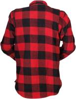 Z1R - Z1R The Duke Flannel Shirt - 3040-2818 - Red/Black - 2XL - Image 2