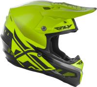 Fly Racing - Fly Racing F2 Carbon MIPS Shield Helmet - 73-4246-5 - Hi-Vis/Black - Small - Image 4