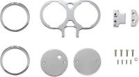 LA Choppers - LA Choppers Dual Gauge Mount For Performance Riser - LA-7397-02C - Image 1