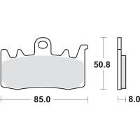 SBS - SBS EVO SP Sintered Metal Break Pads - 900SP - Image 2