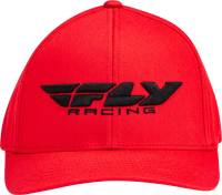 Fly Racing - Fly Racing Podium Hat - 351-0382S - Red - Sm-Md - Image 2