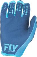 Fly Racing - Fly Racing Lite Youth Gloves - 371-01104 - Blue/Navy - Small - Image 2