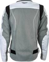 Fly Racing - Fly Racing Flux Air Womens Jacket - #6179 477-8047~1 - White/Gray - X-Small - Image 2