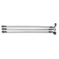 Magnum - Magnum Sterling Chromite II Designer Series Front Upper Brake Line - 3/8in./10mm, 90deg. Banjo - 33in. - 37233 - Image 1
