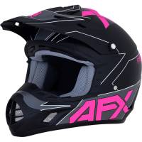 AFX - AFX FX-17 Graphics Helmet - 0110-6513 - Black/Pink - 2XL - Image 1
