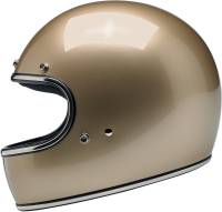 Biltwell Inc. - Biltwell Inc. Gringo Solid Helmet - 1002-328-101 - Metallic Champagne - X-Small - Image 3