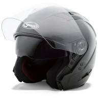 G-Max - G-Max OF77 Solid Helmet - G3770026 - Black - Large - Image 1