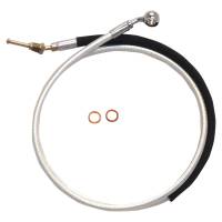 Magnum - Magnum Alternative Length Sterling Chromite II Braided Hydraulic Clutch Cable - 62in. - Stock Length - 31862 - Image 1
