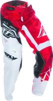 Fly Racing - Fly Racing Kinetic Crux Pants - 370-53228 - Red/White - 28 - Image 1