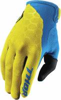 Thor - Thor Draft Gloves (2018) - XF-2-3330-3914 - Indi Yellow/Blue - Medium - Image 1