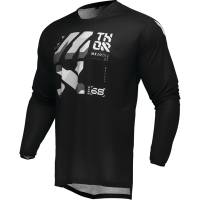Thor - Thor Launchmode Brave Jersey - 2910-8221 - Black/Gray - Large - Image 1