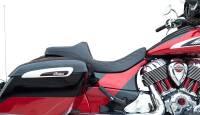 Drag Specialties - Drag Specialties Predator III Seat - Double Diamond - Silver Thread - 0810-2263 - Image 2