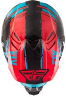 Fly Racing - Fly Racing F2 Carbon Forge MIPS Helmet - 73-4232-7-L - Red/Blue/Black - Large - Image 4