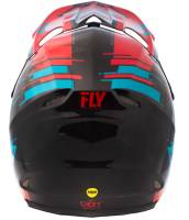 Fly Racing - Fly Racing F2 Carbon Forge MIPS Helmet - 73-4232-7-L - Red/Blue/Black - Large - Image 3