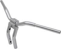 LA Choppers - LA Choppers 1-1/4in. Kage Fighter Pullback Heights T-Bar - 10in. Rise - Chrome - LA-7336-10 - Image 2
