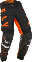 Fly Racing - Fly Racing Kinetic K120 Youth Pants - 373-43718 - Orange/Black/White - 18 - Image 1