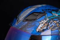 Icon - Icon Airflite 4Horsemen Helmet - 0101-13917 - Blue - X-Small - Image 4
